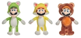 Super mario bros. - assortiment 36 peluches mario déguisé 25cm