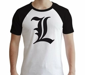 Death note - l symbole - t-shirt homme - (xl)