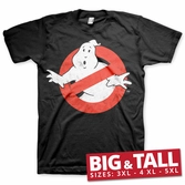 Ghostbusters - t-shirt big & tall - distressed (5xl)