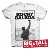 Rocky balboa - t-shirt big & tall - it' ain't over (5xl)