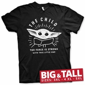 Star wars - t-shirt big & tall - the child (3xl)