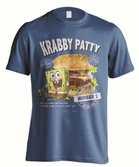 Bob l'eponge - t-shirt homme - krabby patty - (m)