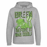 The muppets - sweat hoodie kermit, green before it was cool - (m)