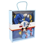 Disney - mickey - set cadeau - peignoir & chaussettes - 5/6 ans