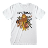 Lion king - t-shirt - classic - vintage group (xxl)