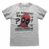 Marvel - t-shirt deadpool - chimichangas (l)