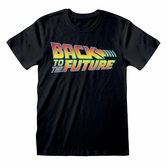 Back to the future - original logo - t-shirt homme (m)
