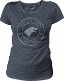 Game of thrones - t-shirt stark blason - girl (l)