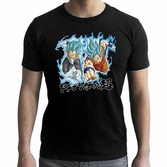 Dragon ball super - t-shirt goku vs vegeta 'new fit' (xl)