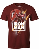 Avengers endgame - t-shirt iron man avenger - red (xl)