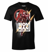 Avengers endgame - t-shirt iron man a logo (m)