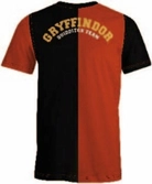 Harry potter - t-shirt quidditch team gryffindor (l)