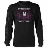 Overwatch - battle meka d.va long sleeve tee (m)