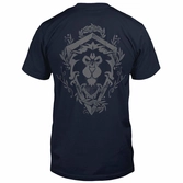 Wow - t-shirt alliance lion crest (l)