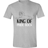 Disney - t-shirt - le roi lion : king of the jungle (xxl)