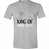 Disney - t-shirt - le roi lion : king of the jungle (xl)