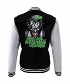 Dc comics - blouson teddy joker laugh (xxl)