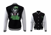 Dc comics - blouson teddy joker laugh (xxl)