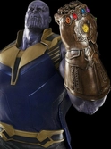 Avengers : infinity war - statue taille réelle thanos (base incluse)