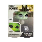 Star wars - the child (baby yoda) - lampe icon 10cm