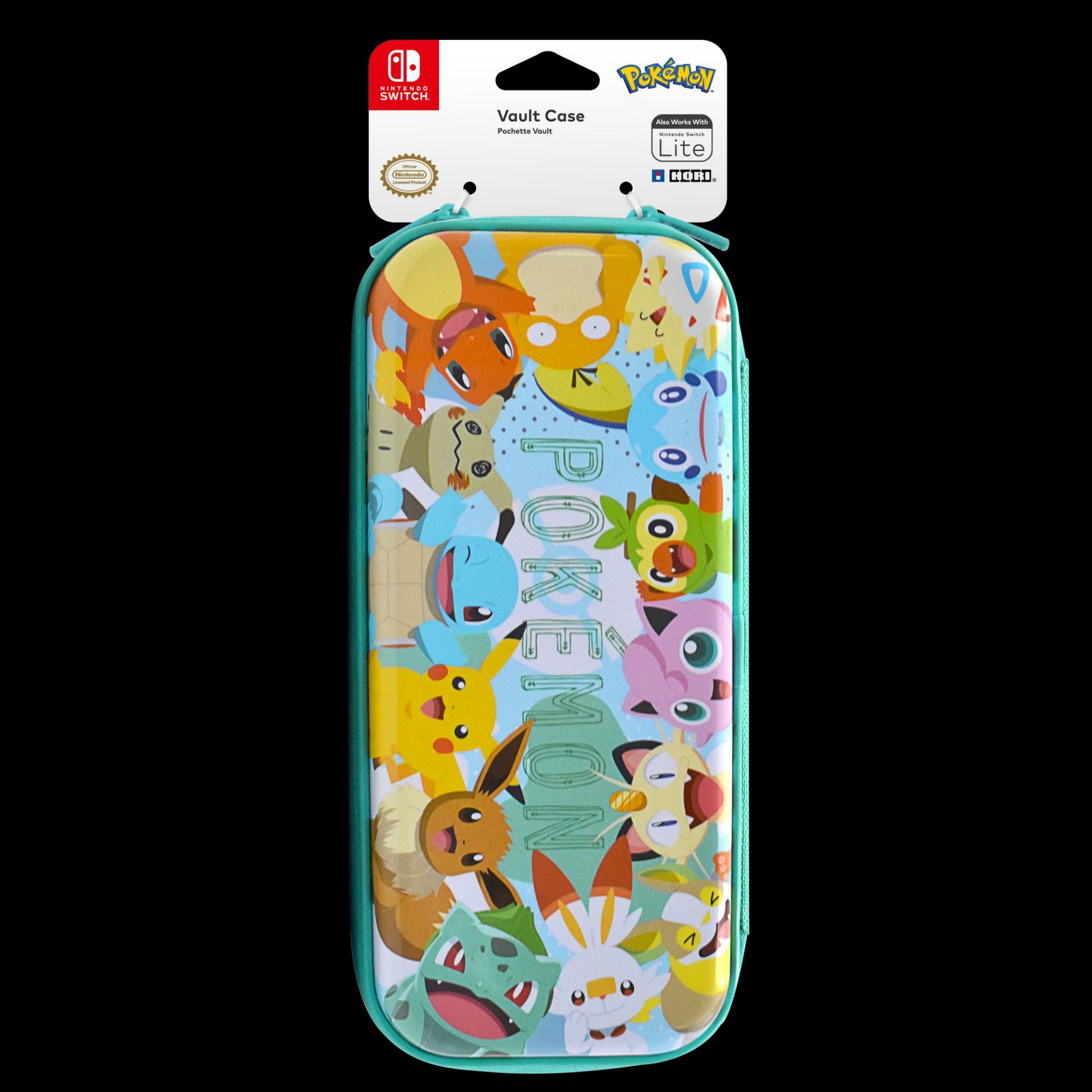Pochette Vault Pokémon Pikachu pour Nintendo Switch et Switch Lite