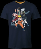 Naruto - t-shirt noir pour hommes - xxl