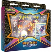 POKEMON JCC - DESTINÉES RADIEUSES PIN BOX 3 BOOSTERS MOD ALÉATOIRE