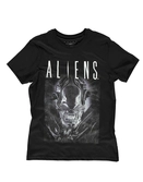 Fox - aliens - say cheese graphic men's t-shirt - T-Shirts