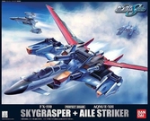 Gundam - pg 1/60 fx-550 skygrasper + aqm/ex01 aile striker - model kit