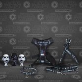 Darth vader - harnais chien - s/m (longueur 40-59cm - largeur 4cm) - Laisses, Colliers pour Animaux
