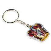 Harry potter - gryffindor crest metal keyring