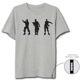  fortnite - fresh dance grey t-shirt l