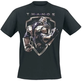 Marvel - avengers endgame thanos black t-shirt m