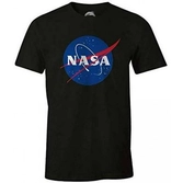Nasa logo black t-shirt xl