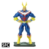 My hero academia - figurine all might finition métallisée  22cm