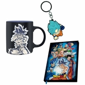 Coffret Dragon Ball Super : Mug 320ml + Porte-Clef + Carnet de note