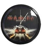 Retour vers le futur - horloge murale avec cadre en métal