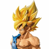 Dragon ball z - super master stars piece the son goku manga dimensions figure 34cm - reproduction