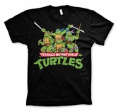 Tmnt - group - t-shirt (xxl)