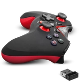 Manette xgp sans fil- ps3- pc- led-récepteur nano usb -noir