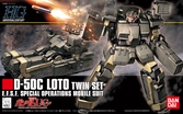 Gundam - hguc 1/144 d-50c loto twin se e.f.s.f. - model kit