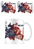 Call of duty : black ops cold war - warning - mug 315ml