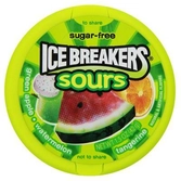 Ice breakers sours bonbon acidulés aux fruits - display 8 pièces