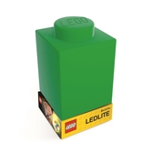 Veilleuse led en silicone brique lego - vert