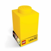 Veilleuse led en silicone lego - jaune