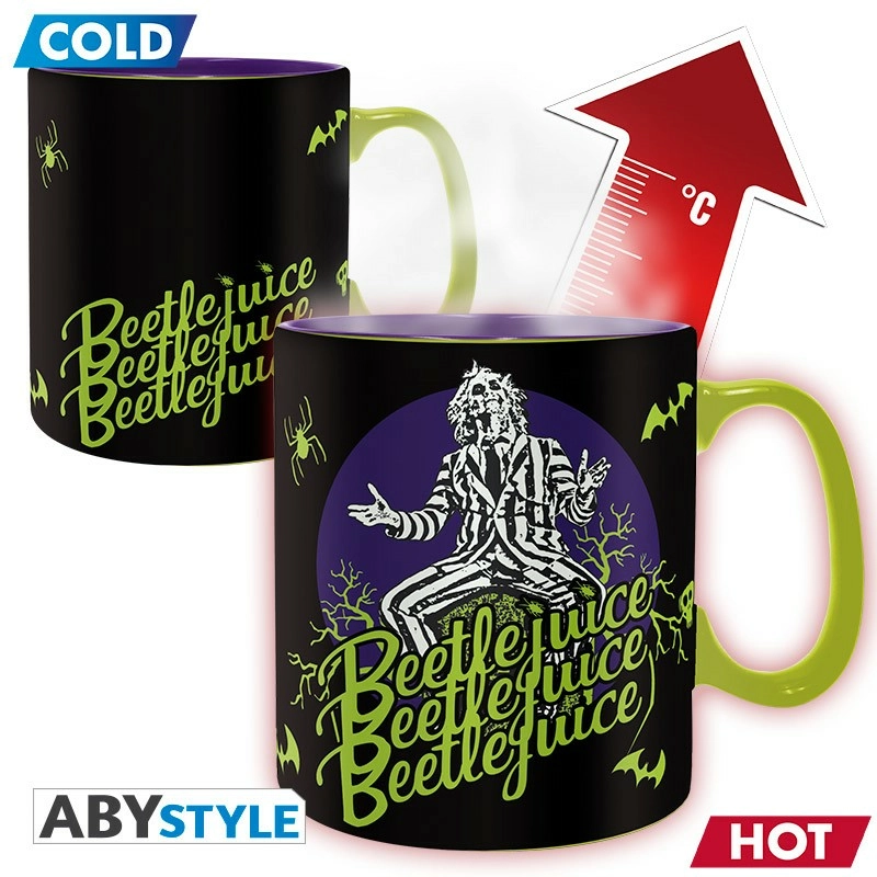 Beetlejuice mug thermoréactif 460 ml