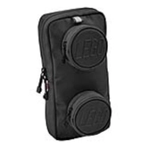 Sac à bandoulière lego signature brique lego 1x2 7l - noir