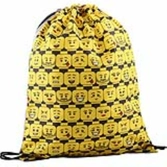 Sac de gym lego junior visages de mini figurines 11l