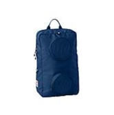 Sac à dos scolaire lego signature brique lego 1x2 18l -  bleu foncé