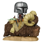 Funko pop! deluxe: the mandalorian - the mandalorian & the child on bantha